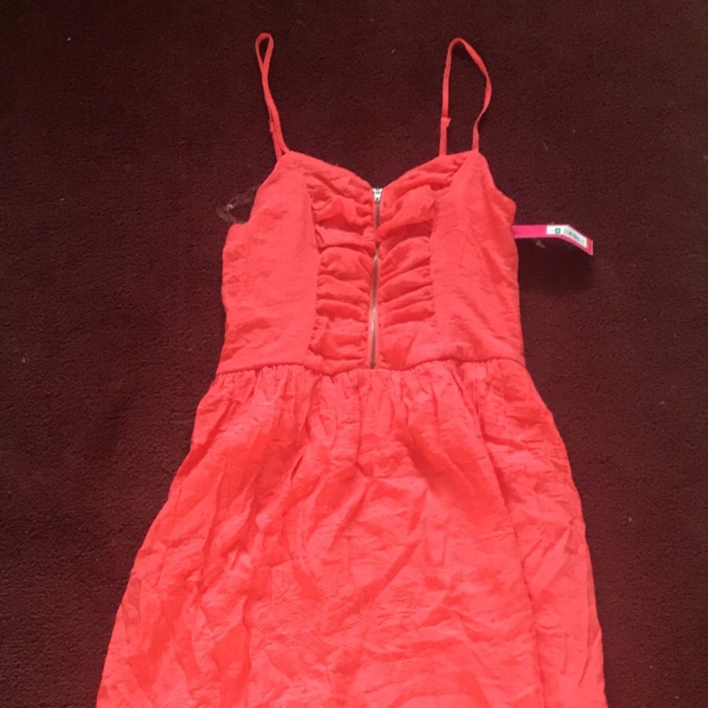 Nice, coral color dress